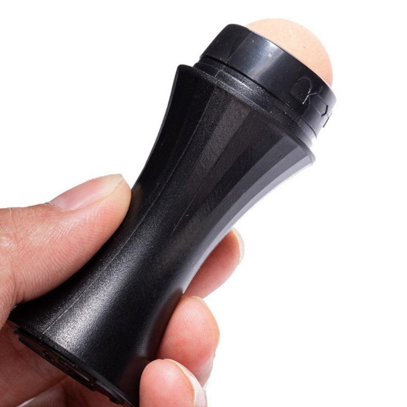 Pochłaniający olej wulkaniczny wałek do twarzy Masaż do usuwania oleju z twarzy Wielokrotnego użytku narzędzie do pielęgnacji skóry twarzy Mini