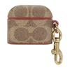 Coach AirPods Leather Authentic Coach C (3rd Generation) Case, (Signature Khaki)