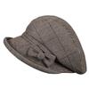 Middle-aged and elderly women's autumn and winter peaked caps, warm woolen top hats, basin hats, spring and autumn casual bucket hats