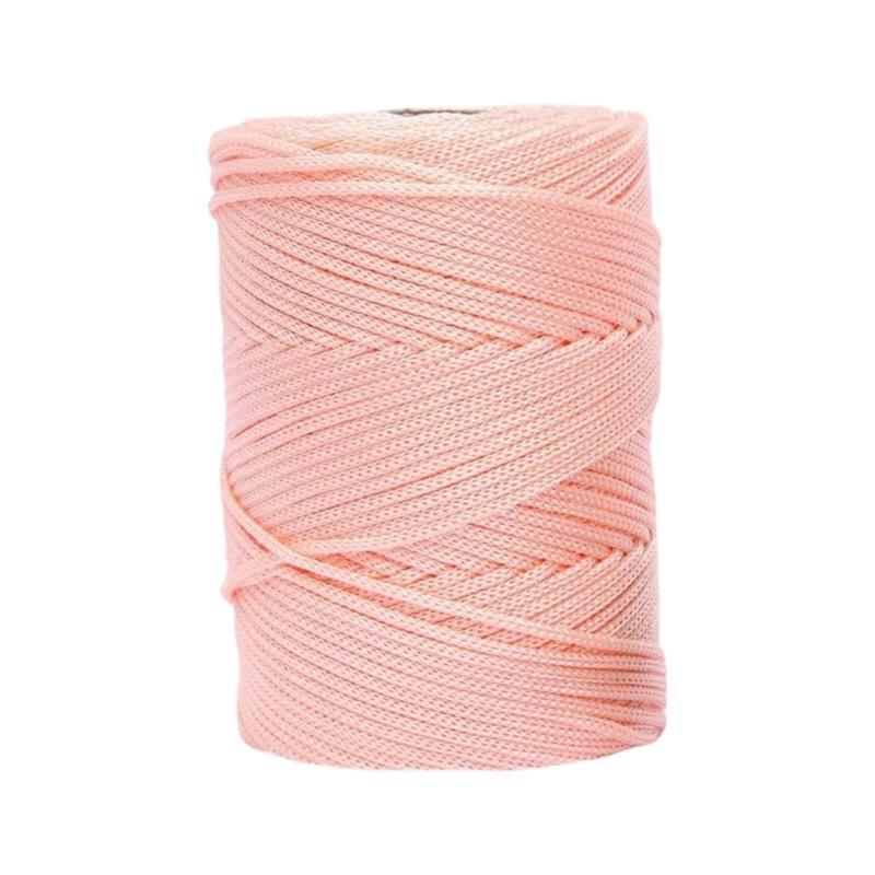 Fio Adicional de Polipropileno Centro Vazio Fio para Artesanato Substância Macia Ventilada Para Tricô Crochê Uso Constante