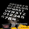 DIY Metal Car Badge: Personality Letter Engine Cover & Rear Sticker