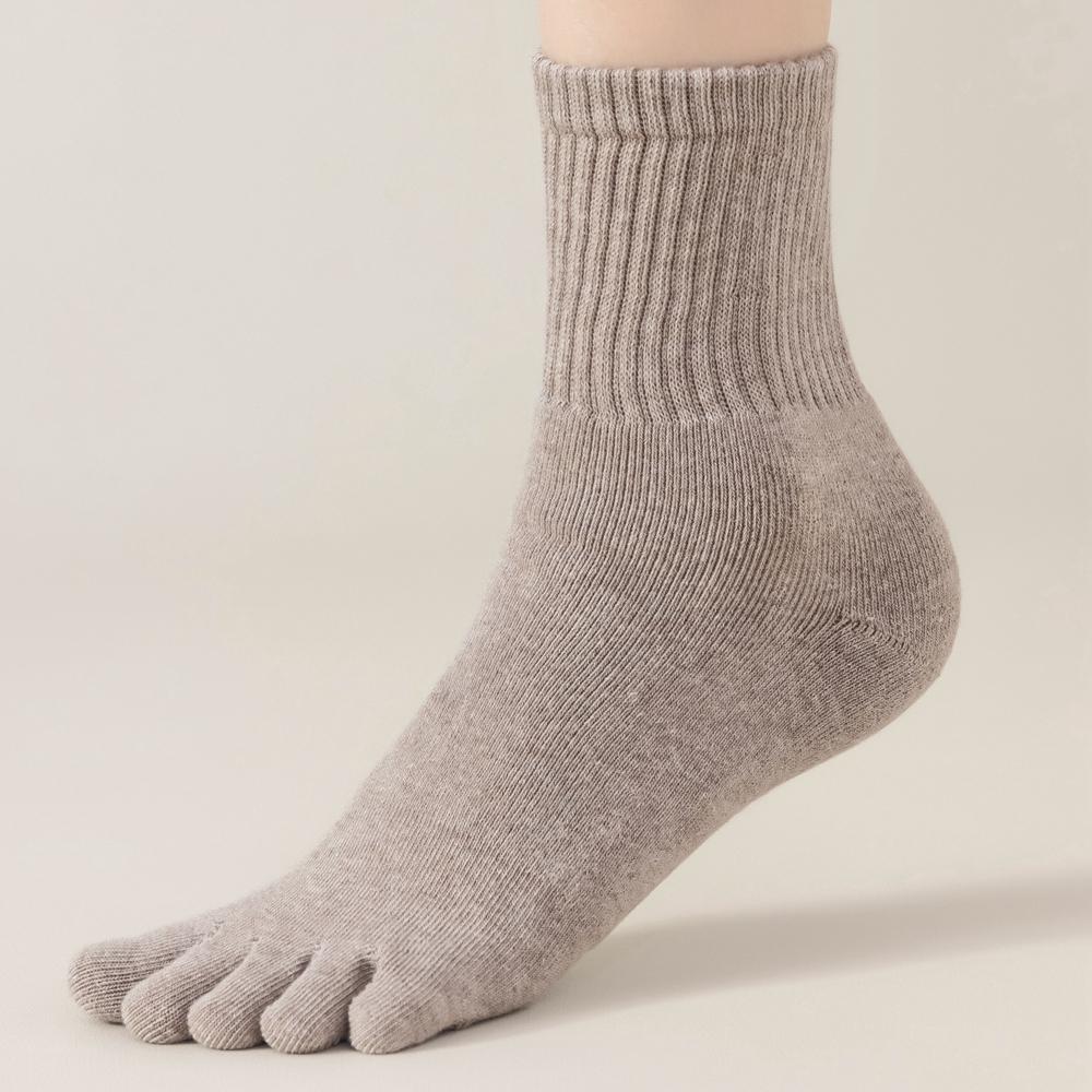 3 páry fleecových podzimních zimních ponožek na prsty pro ženy, tlusté teplé ponožky s pěti prsty, vysoce kvalitní bavlněné sportovní atletické ponožky