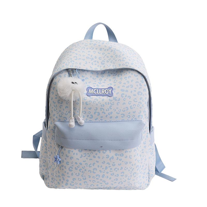 Schoolbag Student School Bag Japanese Fresh Mori Versatile Leisure Backpack Large Capacity Campus Class Junior High School Backpack