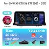 Android 14 For BMW X5 E70 X6 E71 2007 - 2013 Original CCC or CIC System Car Radio Stereo Video Player GPS Navigation Multimedia