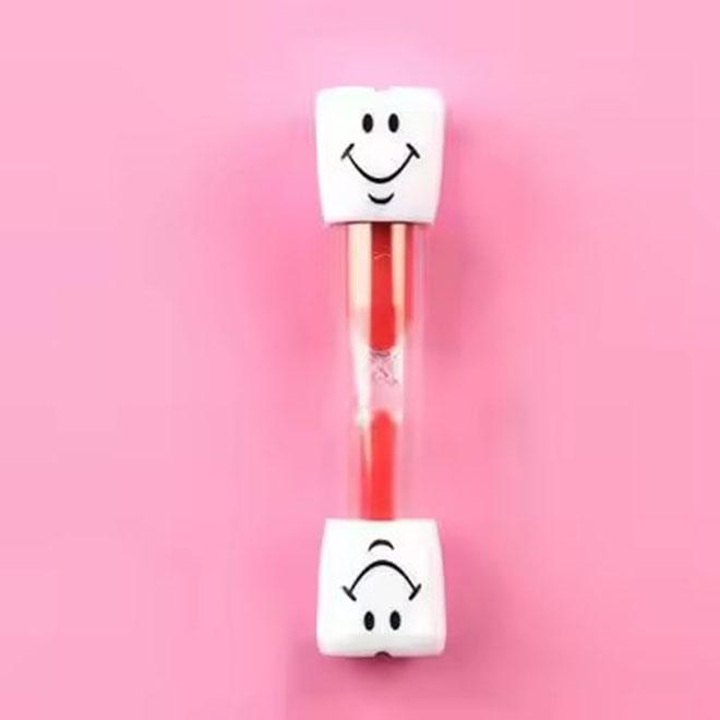 Lovely Smiling Face Hourglass Sand Clock For Cooking Brushing Teeth 3 Minutes Sands Timer Sandglass For Children Kids Gift