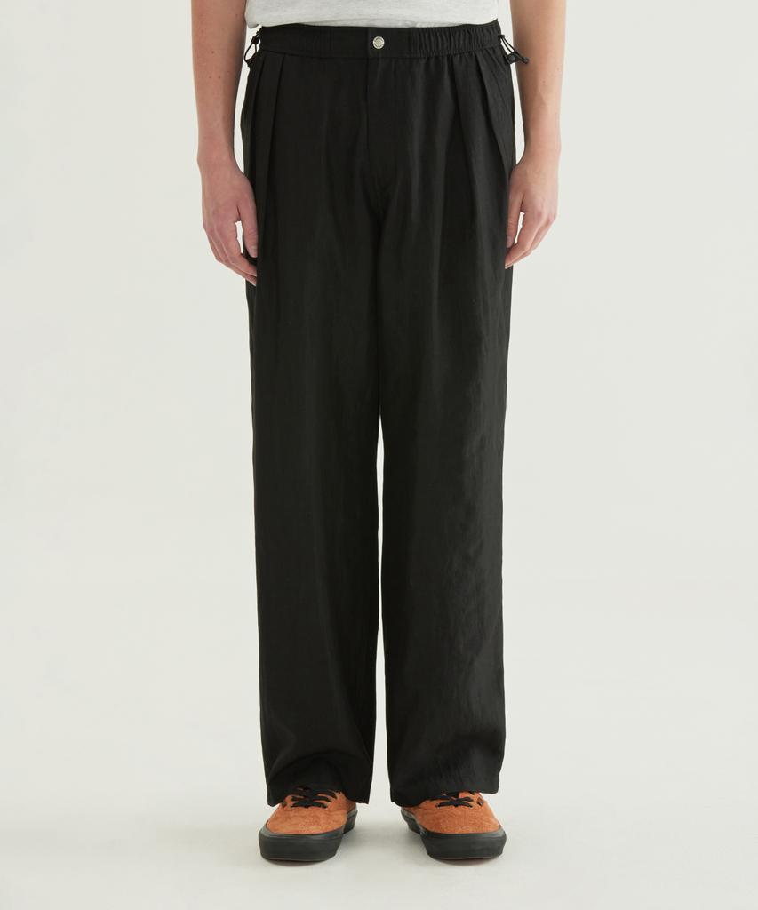 COVERNAT Semi-Wide Fluid Easy Pants Charcoal