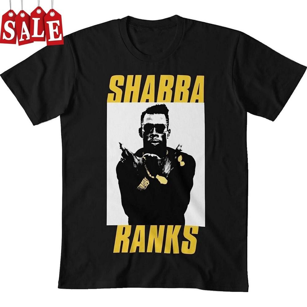

New Popular Shabba Ranks Signature Gift For Fans Unisex All Size Shirt 1N1638 Unisex T-Shirt XXXXL