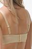 Women's Padded Bra with Detachable Straps, Beige Women's Padded Bra with Detachable Straps, Beige