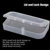 Storage U-drive Boxes Lids Rectangular Empty Clear Holder Jewelry Beads Collecting Container Plastic Home Organizer