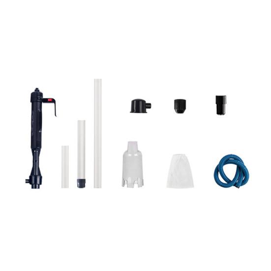 Electric Gravel Cleaner Aquarium Vacuum Cleaner Multifunction Fish Tank Vacuum Cleaning Tool for Water Changing Sand Washing Water Circulation