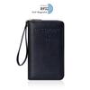 2025 RFID Zippered Travel Passport and Ticket Organizer Anti-theft Bag