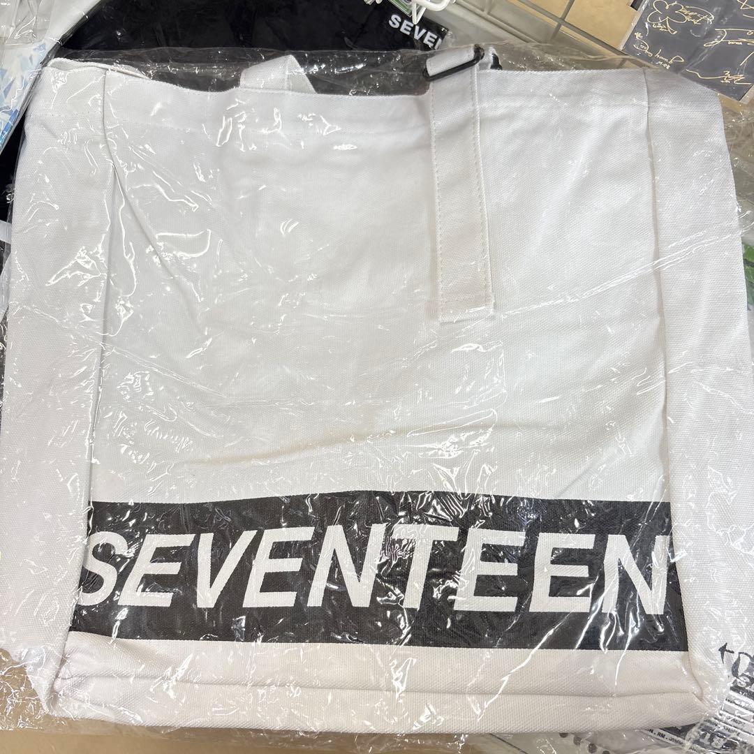 

[USED] SEVENTEEN ECO BAG White