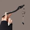 Vintage Tassel Alloy Wooden Hairpin for Women - Elegant Retro Updo Accessory