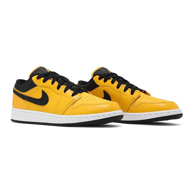 new Jordan 1 Low University Gold Black GS