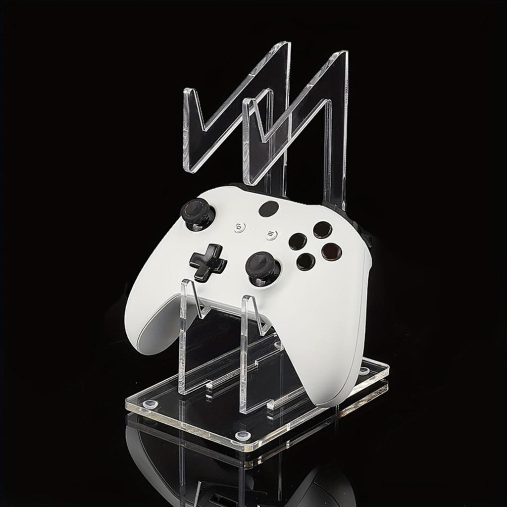 Universeller Dual Controller Ständer Schreibtisch Controller Transparenter Acrylhalter Gamepad Joystick Halterung