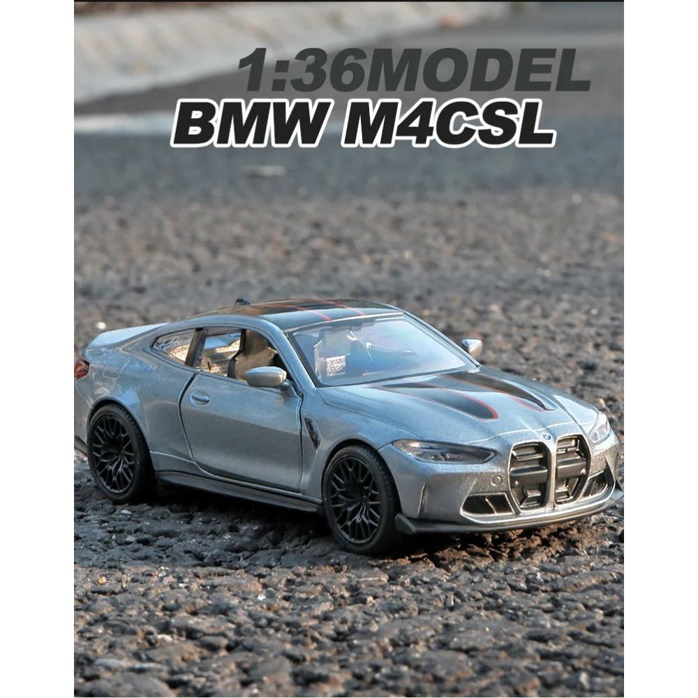1/36 BMW M4 CSL Metal Toy Alloy Car Diecasts & Toy Vehicles Car Model Model Car for Children