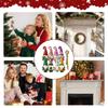Seasonal Fall Gnomes 8 Pieces Charm Decorations Ornaments Gnomes Figurines Decor for Party New Year Outdoor Indoor Branches