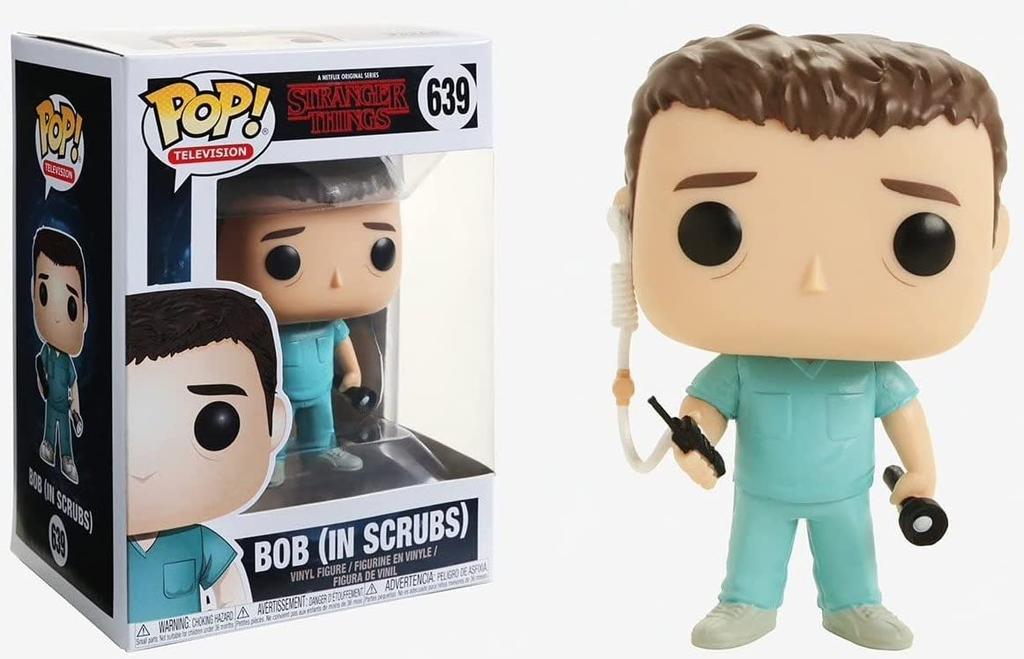 POP Things Bob Newby Scrub Funko Vinyl Figure Compatible Box Protector [Stranger - (with Case)]