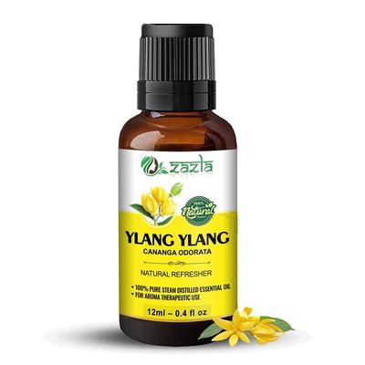 Ylang Essential Oil - 100% Pure & Natural & Undiluted by Zazla