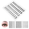 20 Pairs Makeup Long Thick False Eyelashes Daily Use Curly Dense False Lashes Set