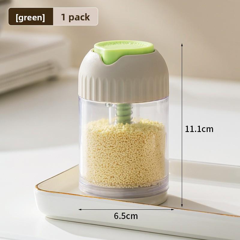 Stlačovací dávkovací láhev na kuchyňské koření s regulací soli a vzduchotěsným uzávěrem pro domácí použití