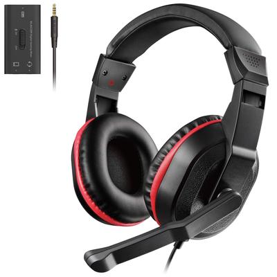 Elecom Gaming Headset Binaural Overhead PS5 PS4 Switch SwitchLite 1m Voice Chat Compatible Digital Mixer Smartphone Game Black HS-GM30MBK