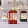 Christmas Ornaments Gift Snow Flower Lantern Santa Snowman Holiday Decoration Props Crafts Propse Decor Atmosphere Light