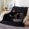 Kim Namjoon Rm Portrait Collage Print Pattern Blanket Soft Comfortable Fleece Blanket For Living Room Bedroom Recliner Home Party Decor Memorial Gift