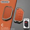 Premium Metal Key Covers for Jeep Wrangler & Gladiator