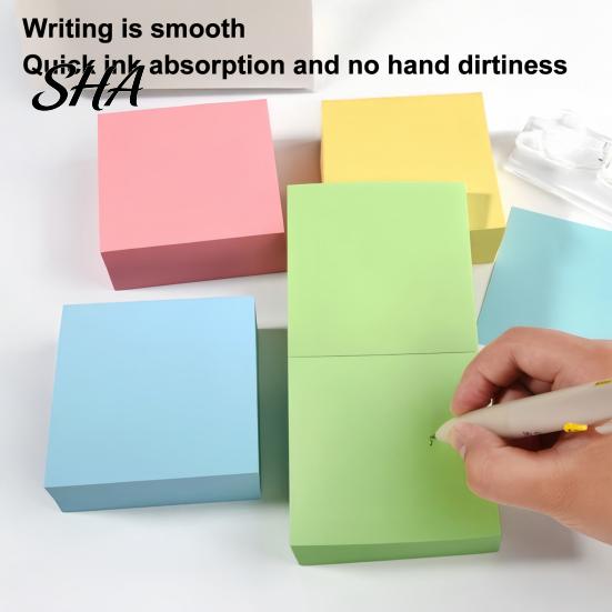 Stick Notes Notes, 3x3in Self-Stick Note Pads, 300 Sheets Adhesive Simple Memo Pads for Reminder, Office, School Supplies Colorful