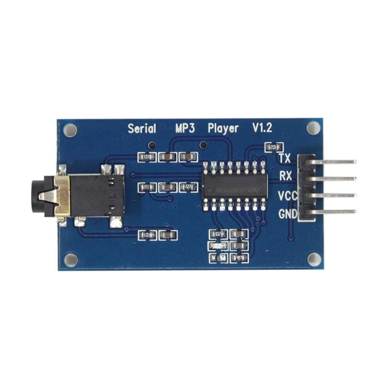 YX5300 UART Control Module MP3 Music Player Module Communication Commercial Application Decoding Board