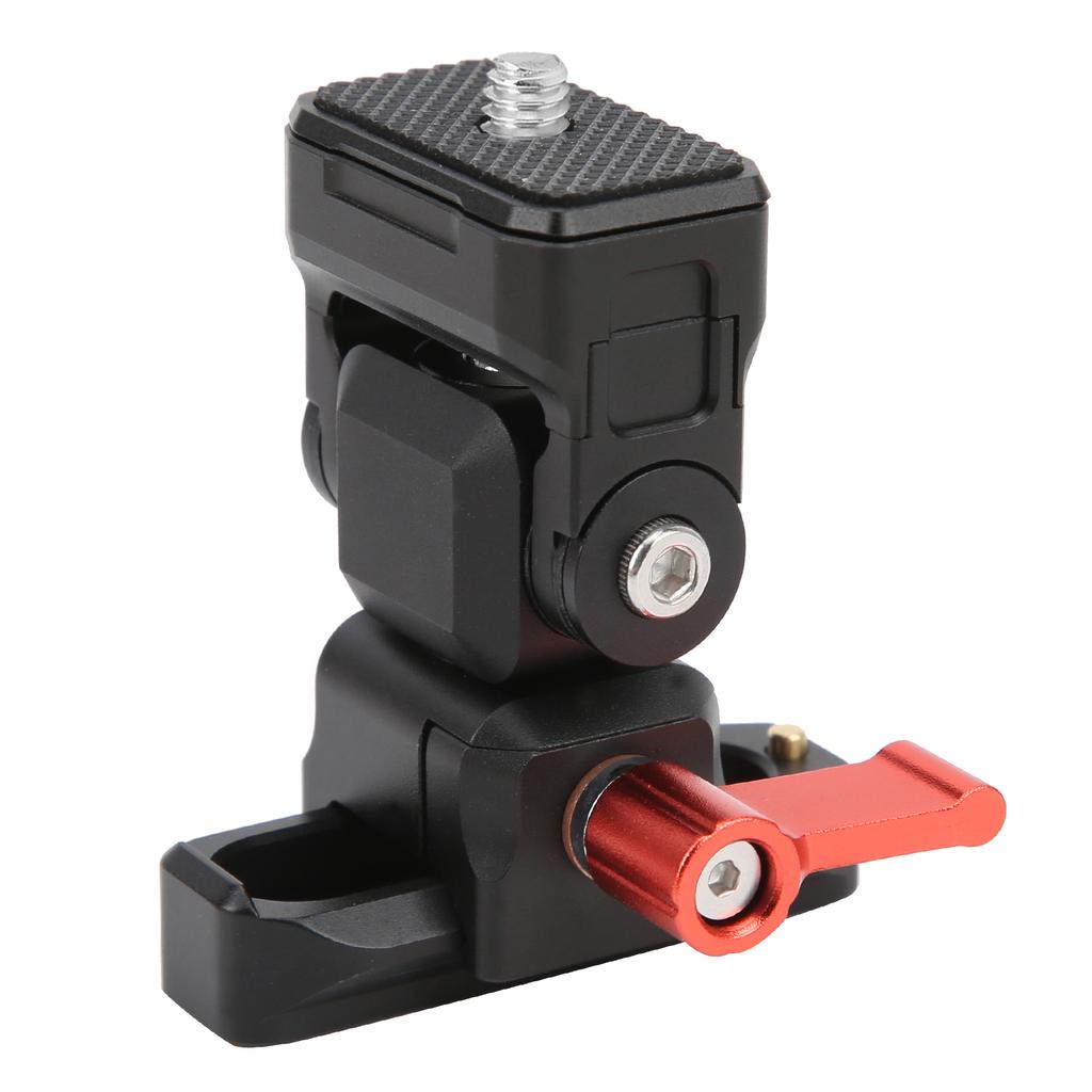 Camera Quick Release Plate 360 Degrees  Adjustable Monitor Aluminum Alloy Holder Bracket