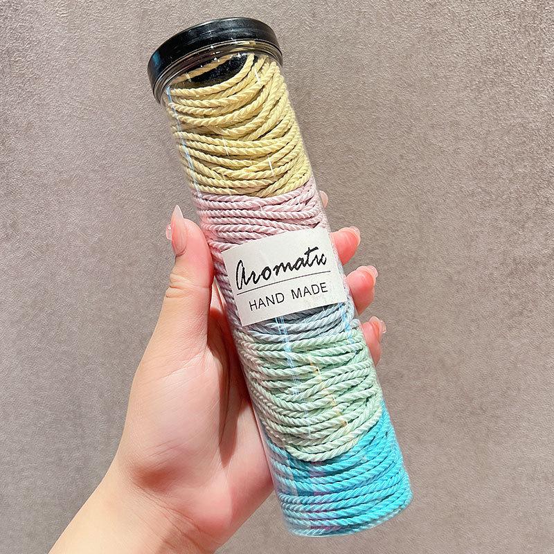 Élastiques à cheveux coréens sans coutures et très élastiques - Livraison gratuite