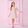 PawinPaw Girls' Cartoon Bear Mesh A-Line Dress