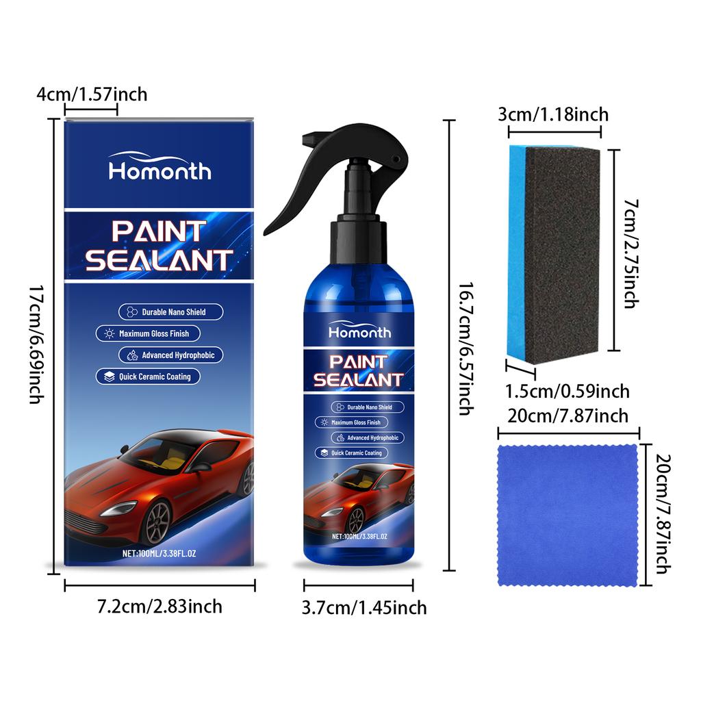 Car Polishing Ceramic Coating Agent Car Paint Care Spray Car Paint Surface Cleaning Dust Maintenance Polishing Coating Agent