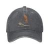Funny Marcus The Worm Meme Baseball Caps Distressed Denim Washed Sun Cap Don't Like This Rock Outdoor All Seasons Travel Hats