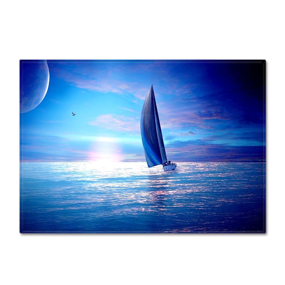 

Scenic Carpet Feather Wind Bedroom Floor Mat 1.5*1