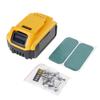 Universal 21V Battery Case Electric Drill Tool Circuit Board for Various Power Tool Heat Resistant Plastic Texture