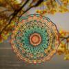 10 Inch Hanging Wind Chime with Rotating Hook Dynamic Design Outdoor Decor for Balcony Garden Spring Summer Gift for Family Friends