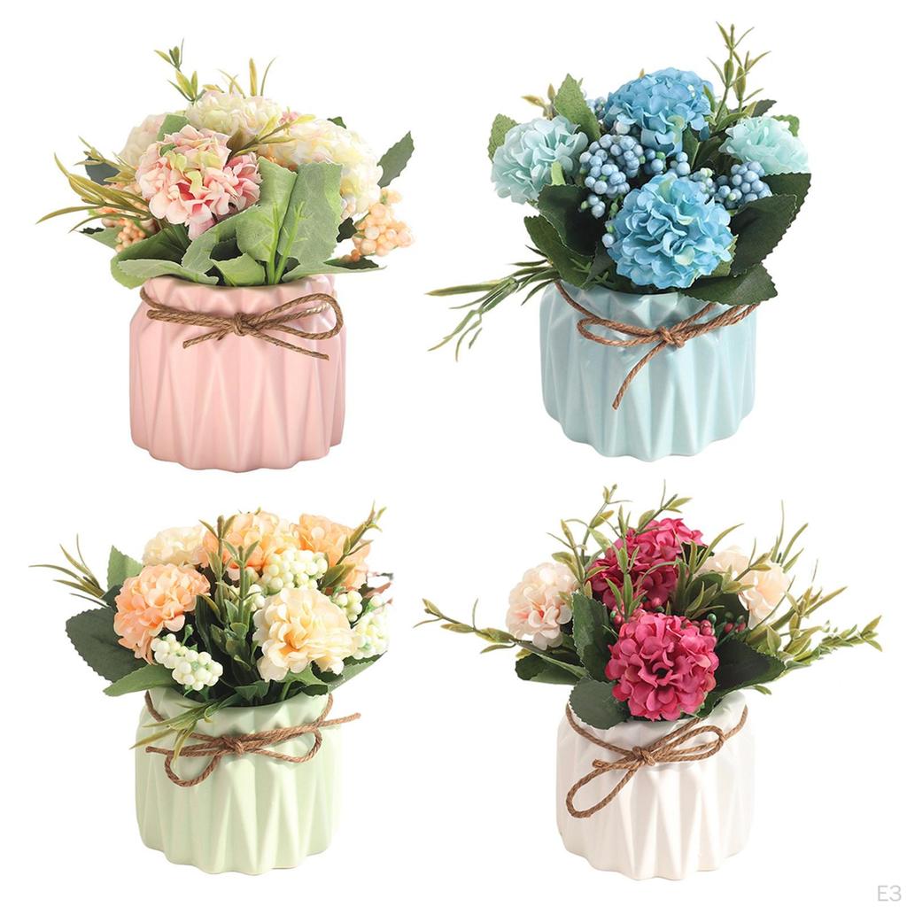 Artificial Hydrangea Bonsai for Home And Office Decor