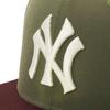 New Era newera cap 59FIFTY 14676983 NER35C7956 MLB New York Yankees NY New Olive Green SIDE PATCH 2-Tone UNDER VISOR ONSPOTZ exclusive Men's Women's