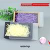 Transparent Frosted Kraft Paper PVC Drawer Box for Cake, Tea, and Bird's Nest Packaging with Custom Logo
