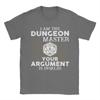 Dungeon and Dragon Dungeon Master TShirts for Unisex Pure Cotton Tee Shirt Crew Neck Short Sleeve Oversized T Shirt Plus Size Tops