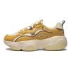 Li-Ning Honey V2 Classic Comfortable Casual Non-Slip Wear-Resistant Low-Top Dad Shoes Women Sneaker Yellow Milky AGCU414-4