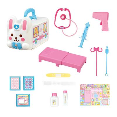 [Exclusivo] Novas peças da piloto Mel-chan, Pipipi Shindan! Muito coelho falante Kyukyusha (Conjunto de cílios rosa) 3 e acima