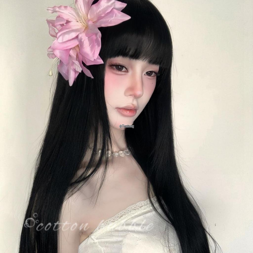 Chinese-Style Pink Lily Hairpiece: Women's Fairy Flower Hair Clip