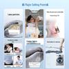 HEZHENG Portable U-shaped Neck Massager Pillow CN plug (adapter included)