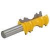 1/2in Shank Crown Router 1/2 Inch Shank Crown Molding Router Bit Forming Milling Cutter Waistline Forming Woodworking Tool