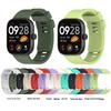 Compatible Silicone Strap for Xiaomi Redmi Watch 4/5/6 & Smart Band 8/9/10 Pro Sports