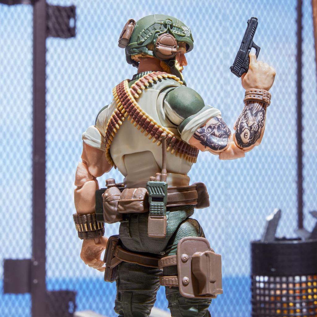 G.I. Joe Classifieds Series Craig "Rock 'n' Roll" McConnell, Collector's Action Figure, 72-inch Action Figure with 7 Accessories (F7463)